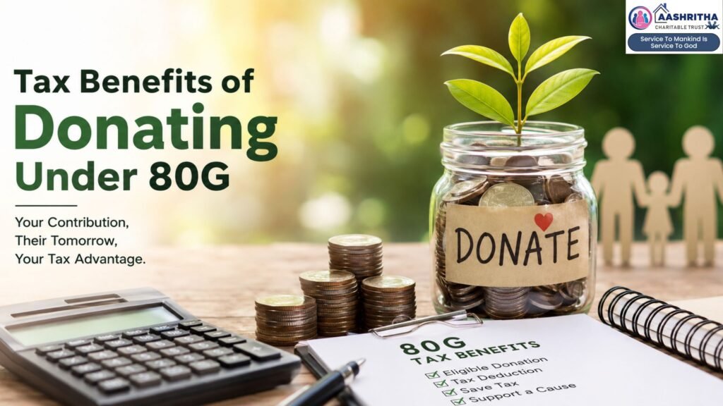 Tax Benefits of Donating Under 80G | Aashritha
